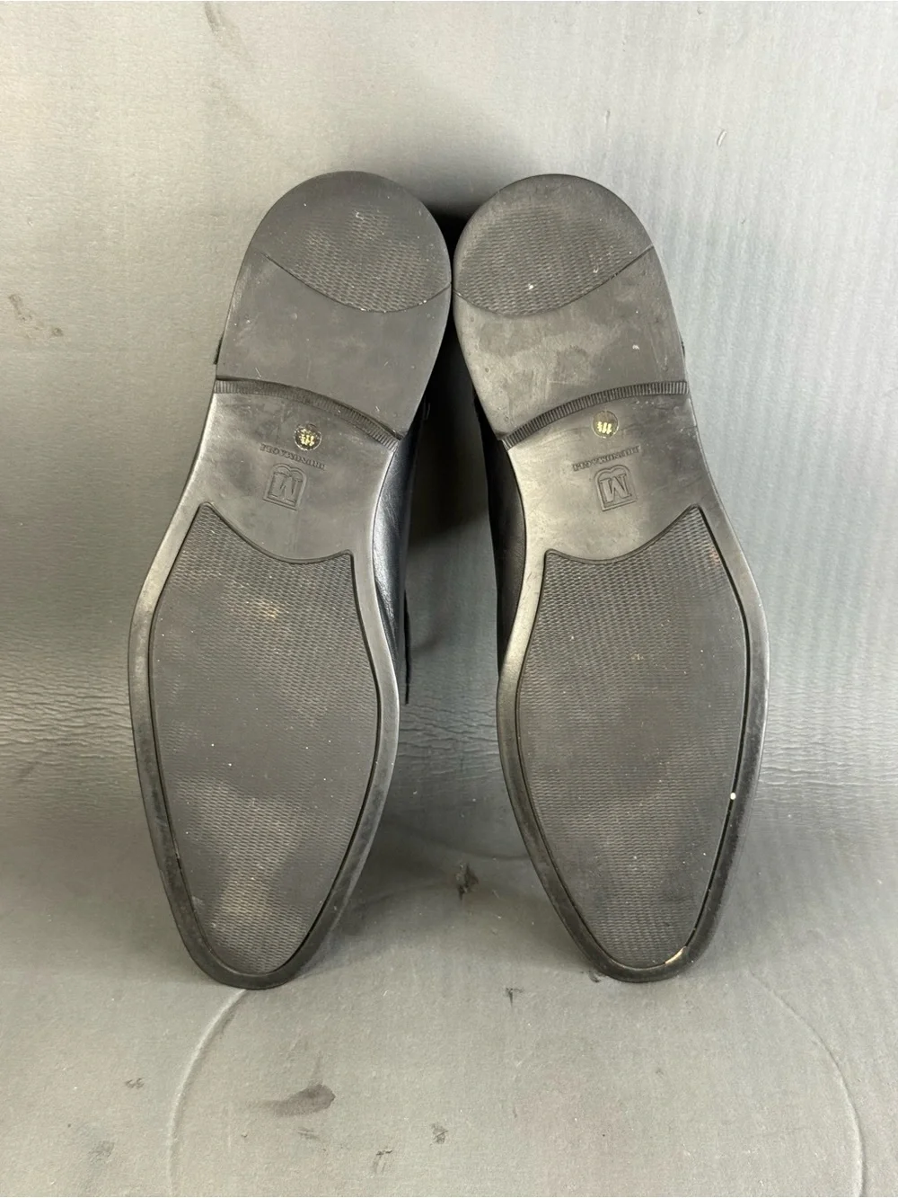 Bruno Magli Maitland black leather derby shoes men’s size 11.5